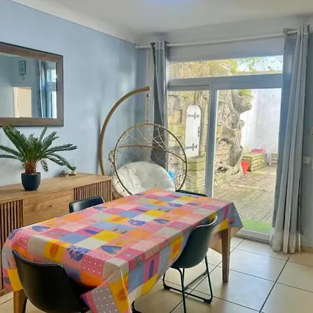 La Contrescarpe - 4 Couchages - Cour Privee - Secteur Gare Centre أميا